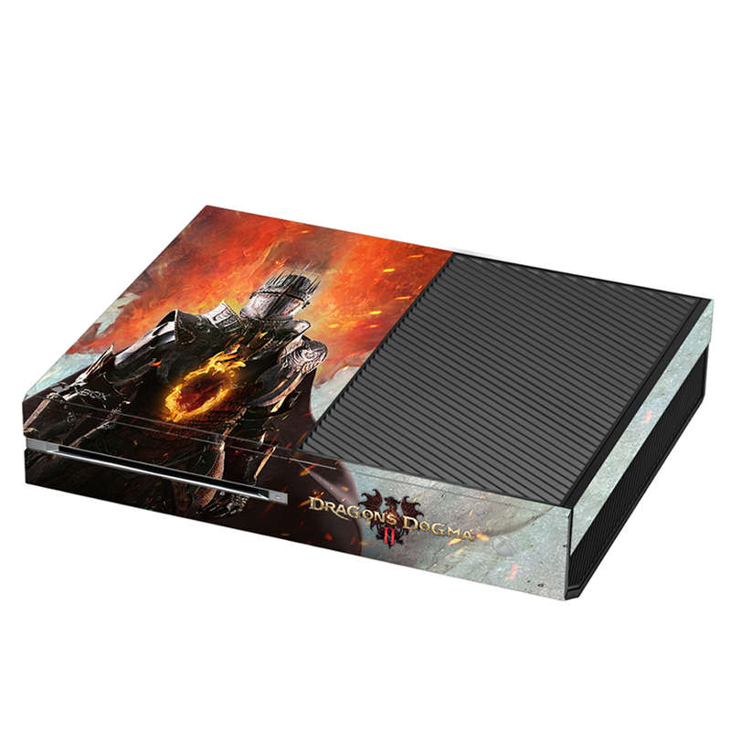 SkinNit Decal Sticker Skin For Xbox One: Dragon Domga II