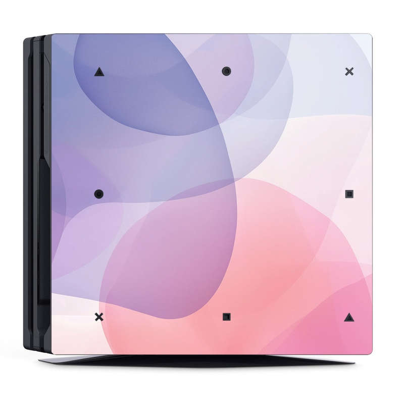 Decal Skin Sticker for PS4 Pro: Soft Pastel Fusion