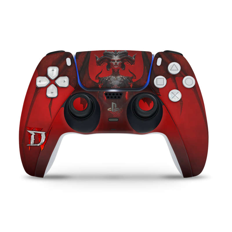 SkinNit Decal Sticker Skin For PS5 Digital (No Disk): Diablo IV
