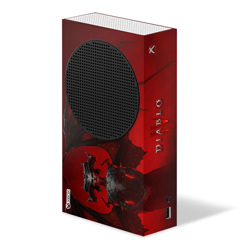 SkinNit Decal Sticker Skin For Xbox Series S: Diablo IV
