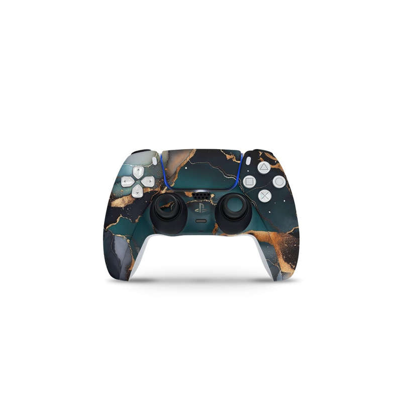 Decal Sticker Skin For PS5 Digital: Abstract Deep Marble