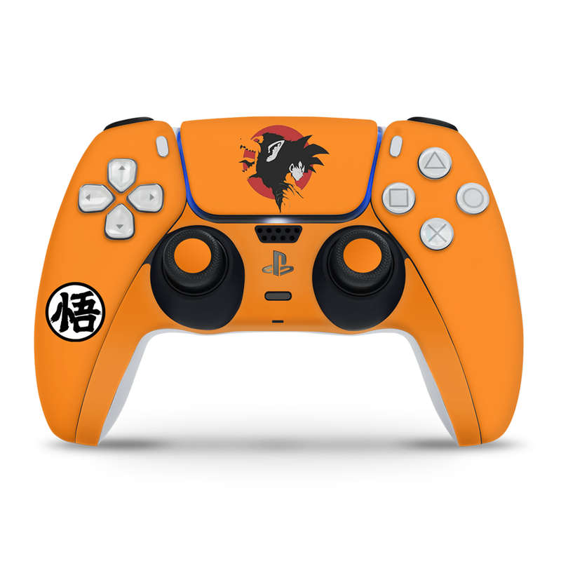 SkinNit Decal Sticker Skin For PS5 Slim Digital : Dragon Ball Z 2022