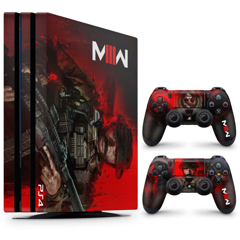 SkinNit Decal Sticker Skin For PS4 Pro: Modern Warfare III