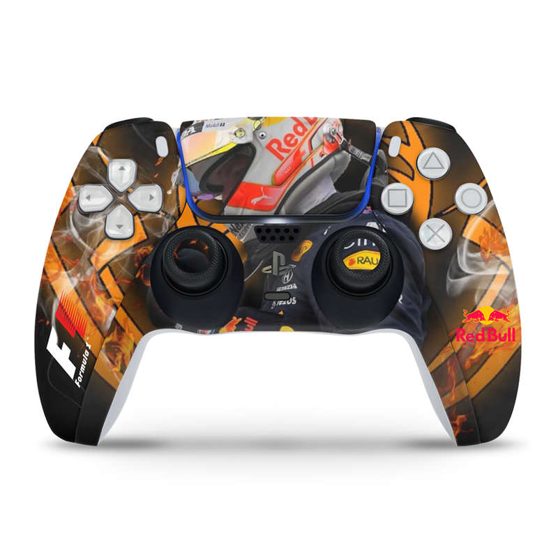 SkinNit Decal Sticker Skin For PS5 Slim Digital : Formula 1