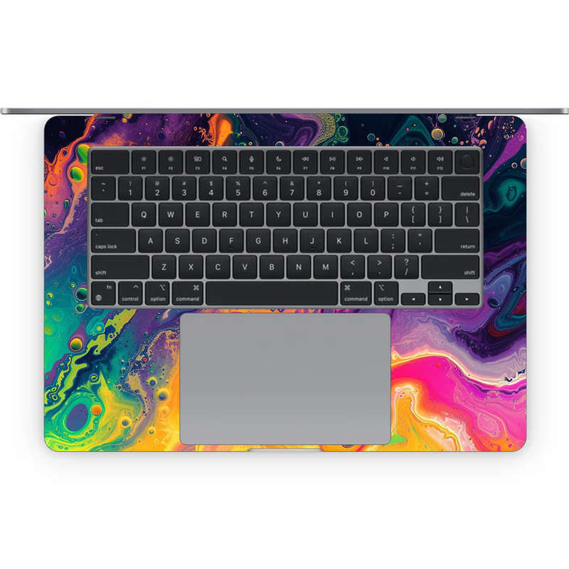 Apple MacBook Decal Skin Sticker: Acrylic Splash