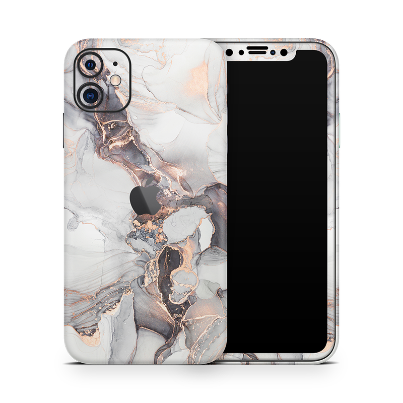 SkinNit Decal Sticker Skin Apple iPhone 11 Marble Mystic (Decal Skin)
