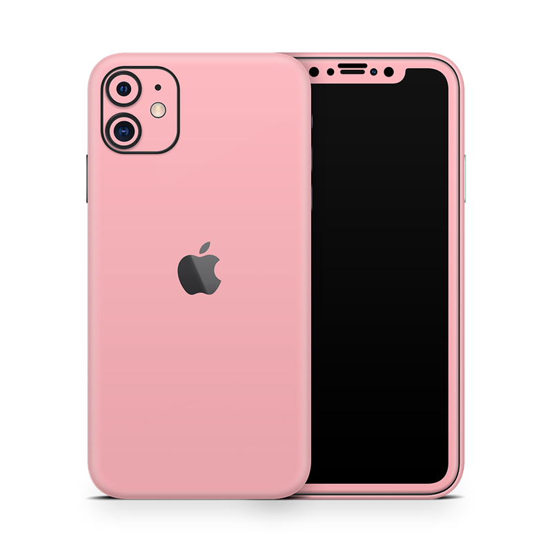 SkinNit Decal Sticker Skin Apple iPhone 11 Pastel Pink (Decal Skin)