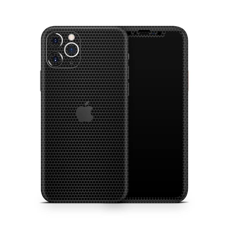 SkinNit Decal Sticker Skin Apple iPhone 11 Pro Max Matrix Black (Decal Skin)