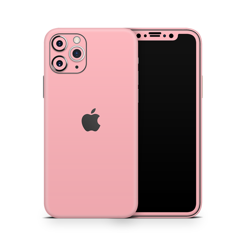 SkinNit Decal Sticker Skin Apple iPhone 11 Pro Max Pastel Pink (Decal Skin)