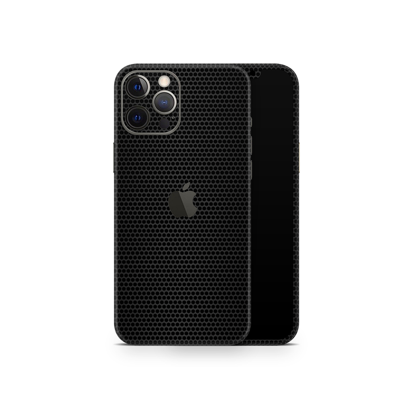 SkinNit Decal Sticker Skin Apple iPhone 12 Pro Max Matrix Black (Decal Skin)