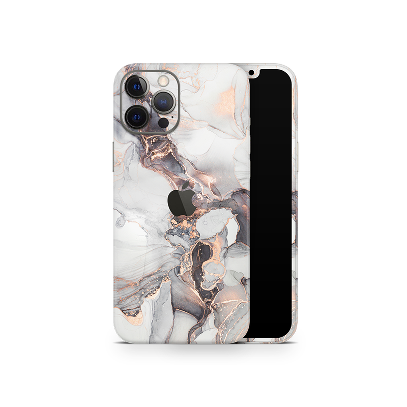 SkinNit Decal Sticker Skin Apple iPhone 12 Pro Max Marble Mystic (Decal Skin)