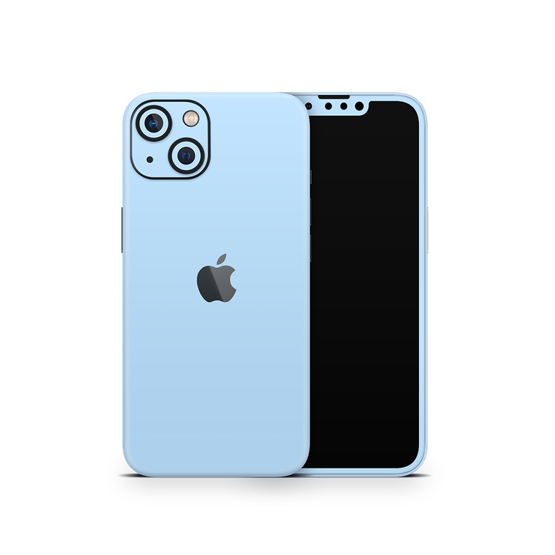 SkinNit Decal Sticker Skin Apple iPhone 13 Pastel Blue (Decal Skin)