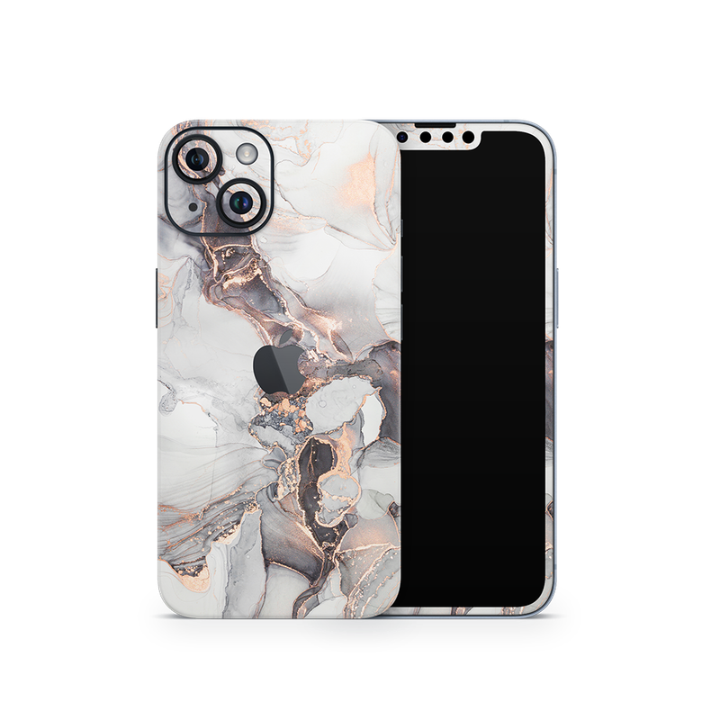 SkinNit Decal Sticker Skin Apple iPhone 15 Plus Marble Mystic