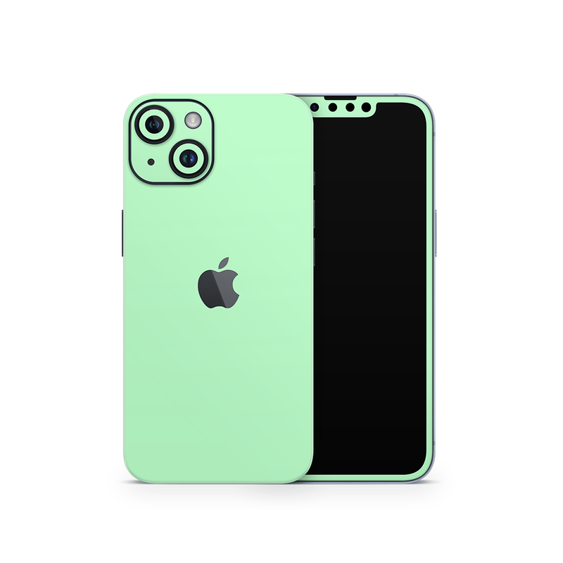 SkinNit Decal Sticker Skin Apple iPhone 15 Plus Pastel Green