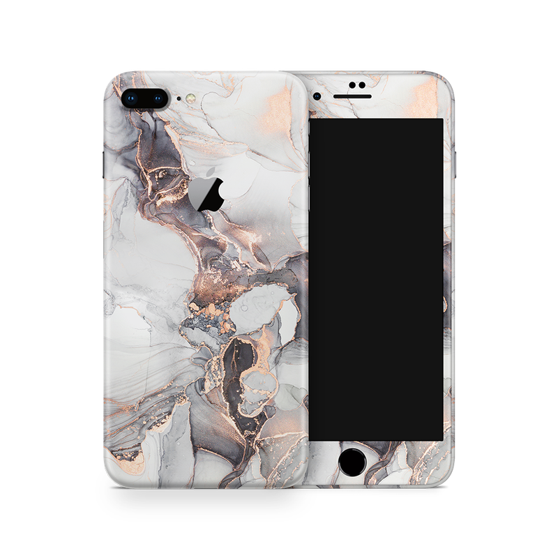 SkinNit Decal Sticker Skin Apple iPhone 8 Plus Marble Mystic (Decal Skin)