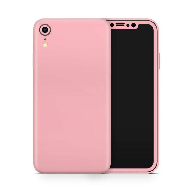 SkinNit Decal Sticker Skin Apple iPhone XR Pastel Pink (Decal Skin)