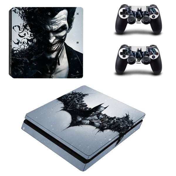 SkinNit Decal Sticker Skin For PS4 Slim: Arkham Origins Joker 2019