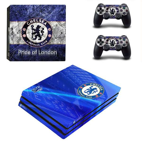 SkinNit Decal Sticker Skin For PS4 Pro: Chelsea FC