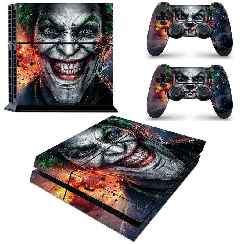 SkinNit Decal Sticker Skin For PS4: Joker 2019