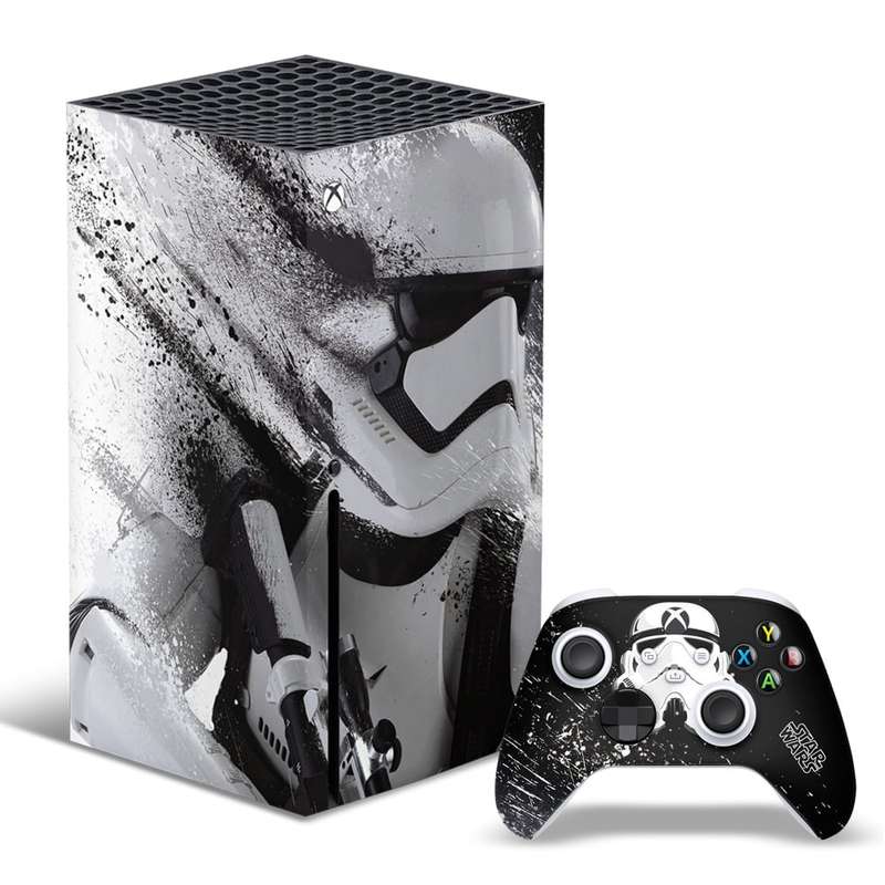 SkinNit Decal Sticker Skin For Xbox Series X: Stormtrooper