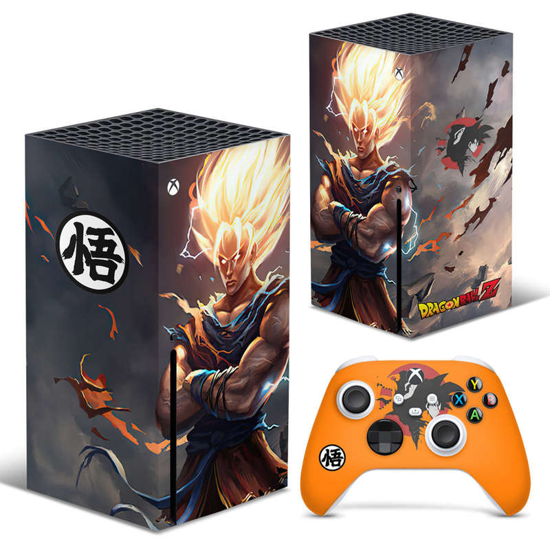 SkinNit Decal Sticker Skin For Xbox Series X: Dragon Ball Z 2022