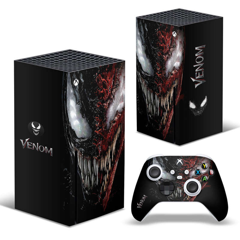 SkinNit Decal Sticker Skin For Xbox Series X: Venom
