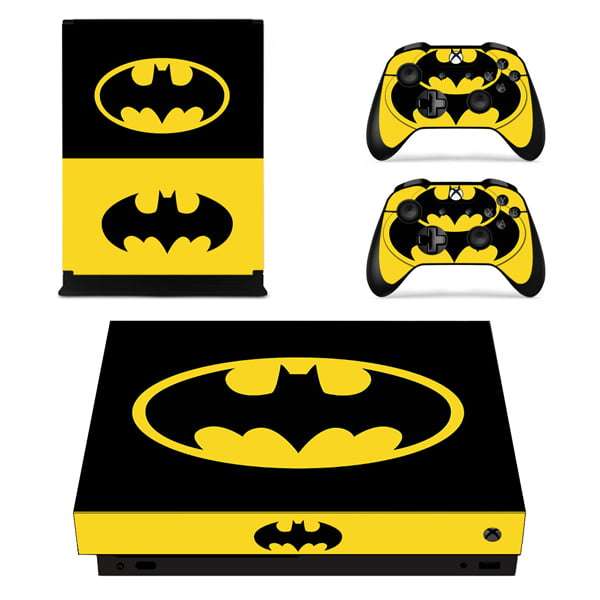 SkinNit Decal Sticker Skin For Xbox One X: Batman 2018