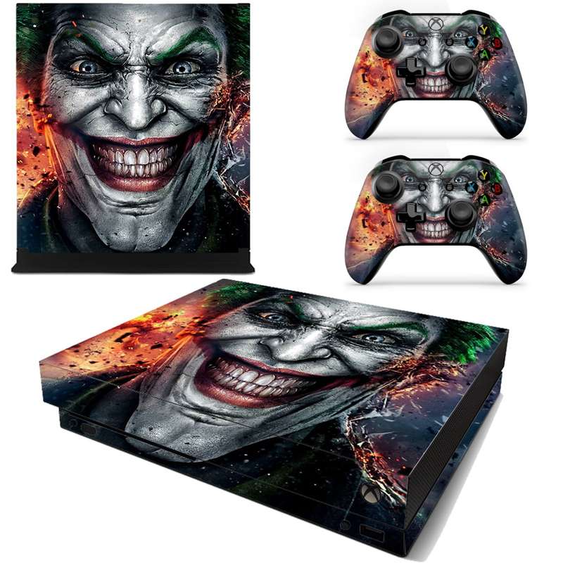 SkinNit Decal Sticker Skin For Xbox One X: Joker