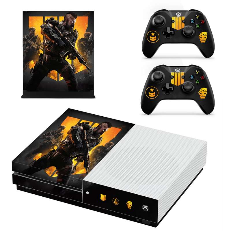 SkinNit Decal Sticker Skin For Xbox one S: Black Ops 4 2021