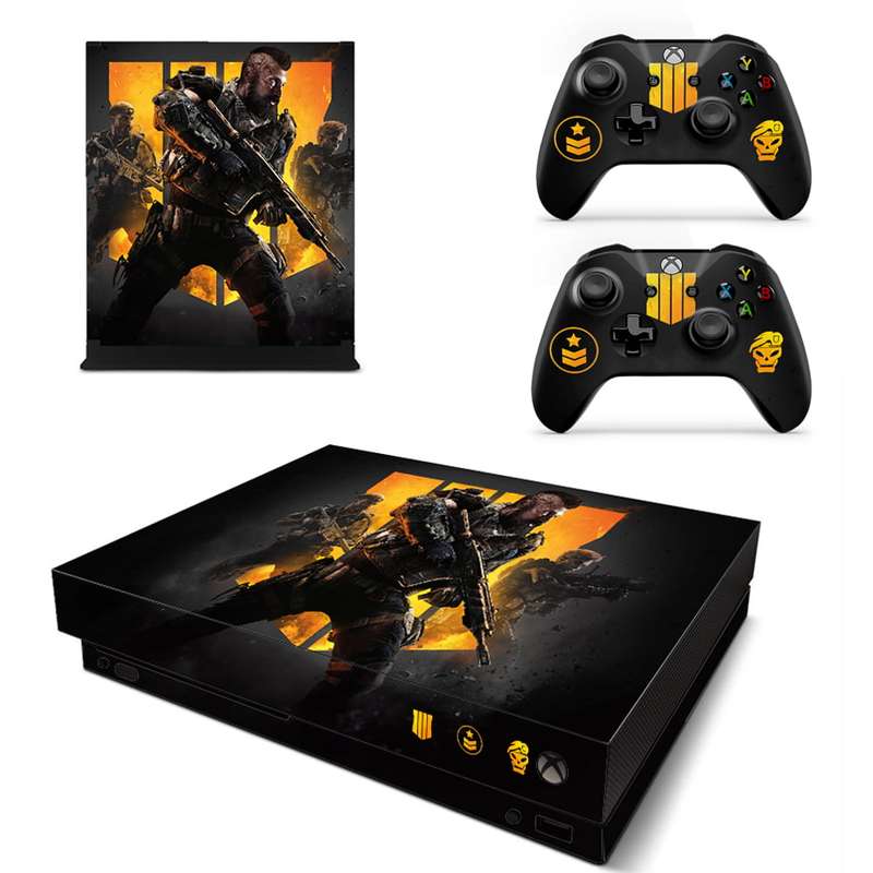 SkinNit Decal Sticker Skin For Xbox one X: Black Ops 4 2021