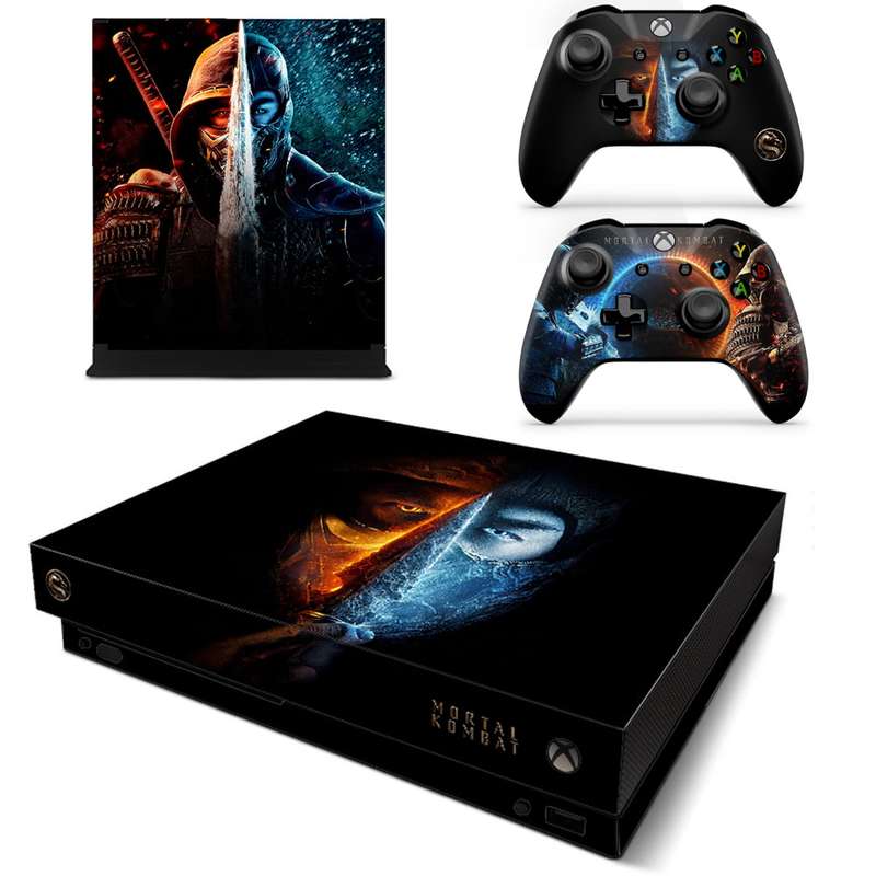 SkinNit Decal Sticker Skin For Xbox one X: Mortal Kombat