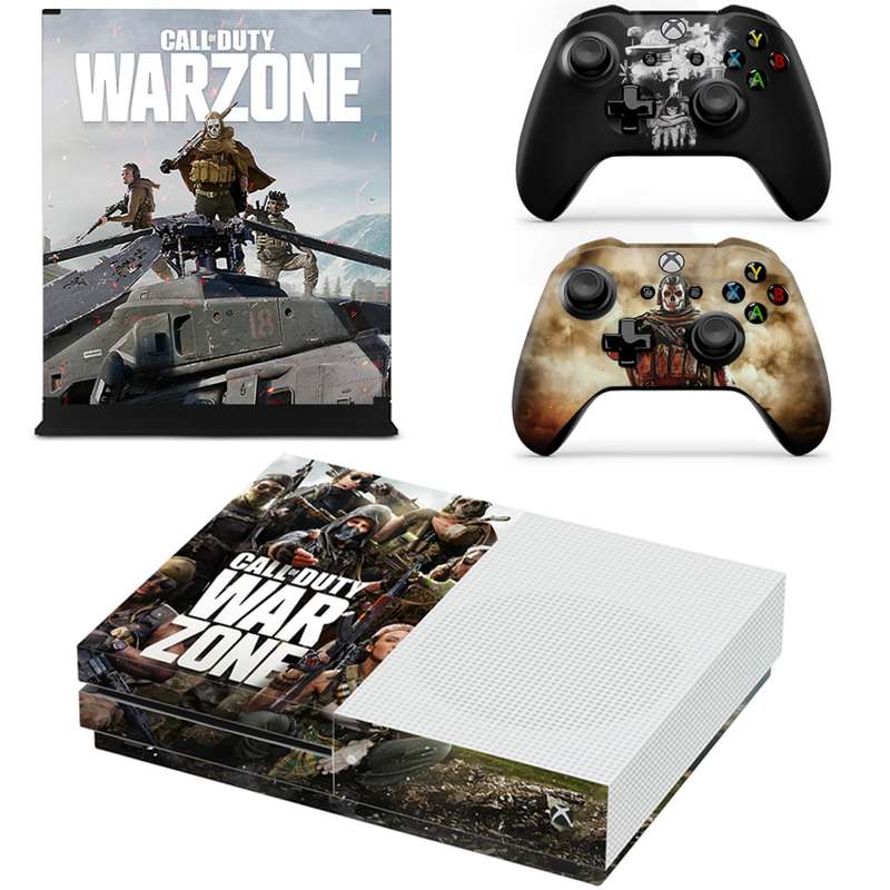 SkinNit Decal Sticker Skin For Xbox one S: Warzone
