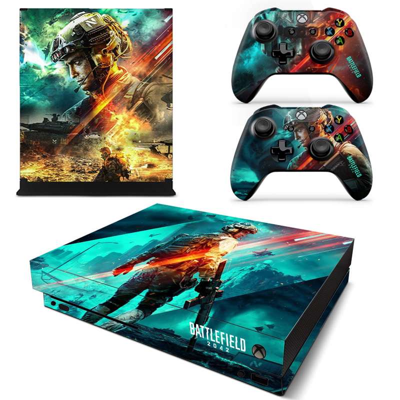 SkinNit Decal Sticker Skin For Xbox one X: Battlefield