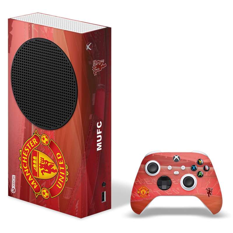SkinNit Decal Sticker Skin For Xbox Series S: Manchester United