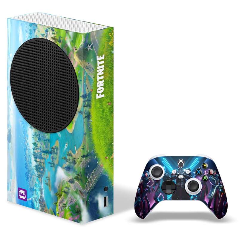 SkinNit Decal Sticker Skin For Xbox Series S: Fortnite