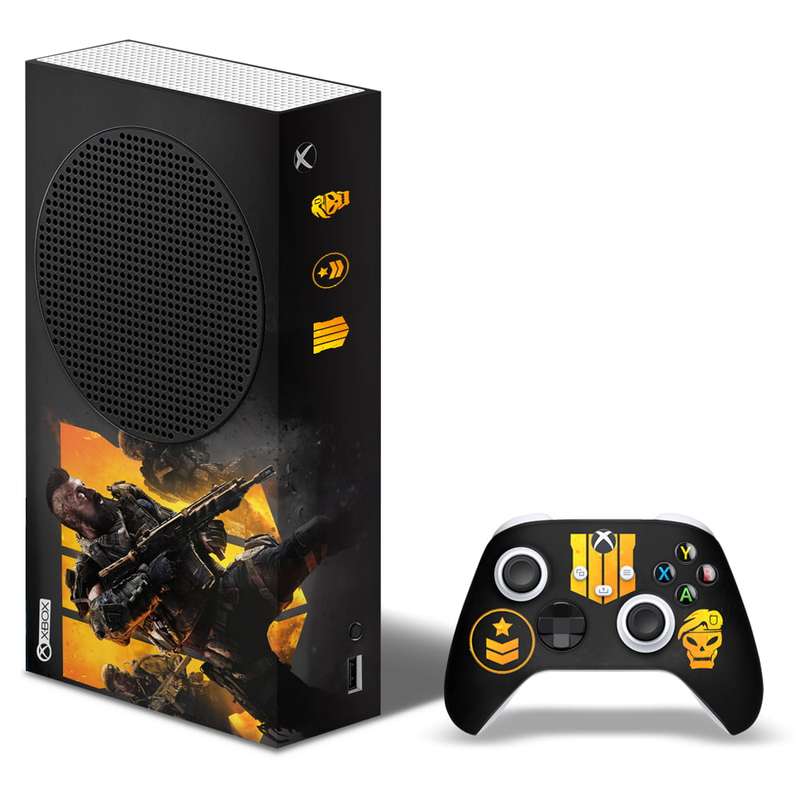 SkinNit Decal Sticker Skin For Xbox Series S: Black Ops 4 2021