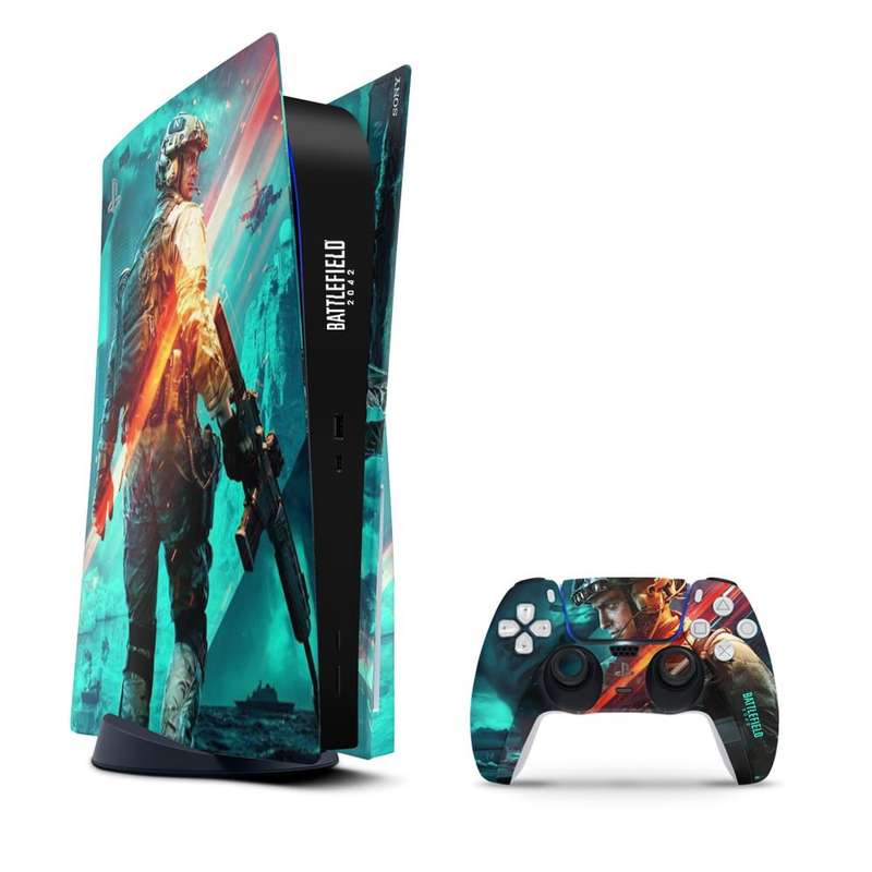 SkinNit Decal Sticker Skin For PS5: Battlefield