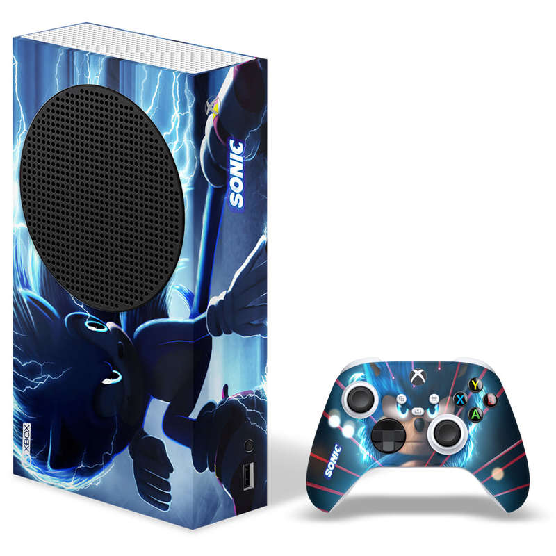 SkinNit Decal Sticker Skin For Xbox Series S: Sonic