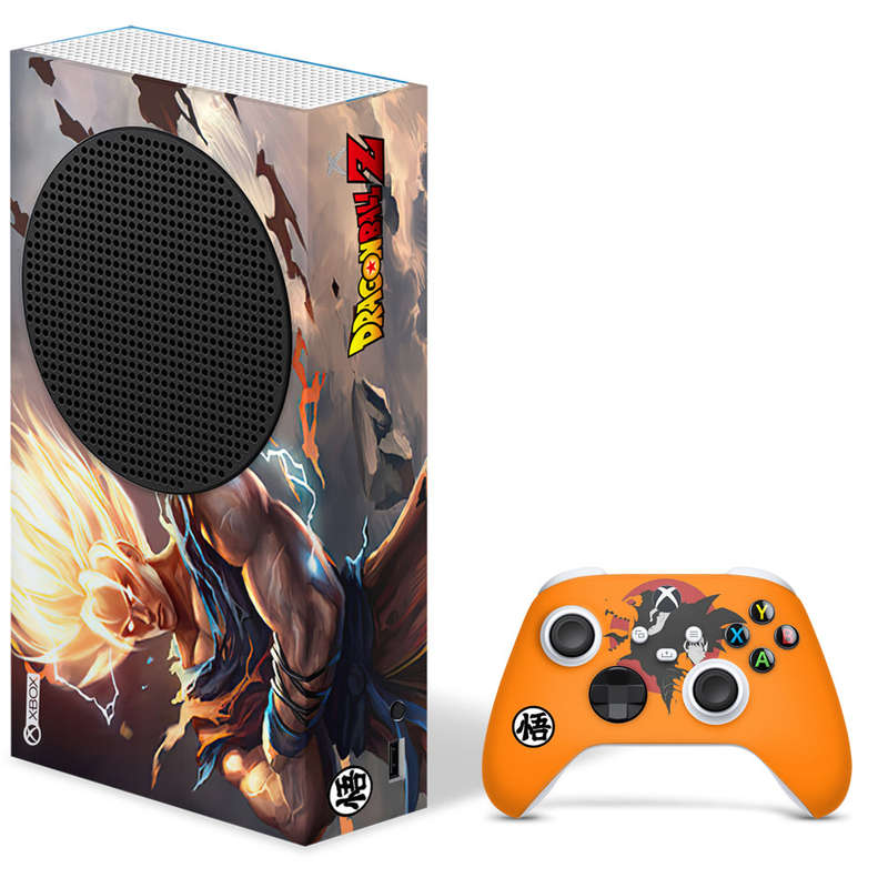 SkinNit Decal Sticker Skin For Xbox Series S: Dragon Ball Z 2022