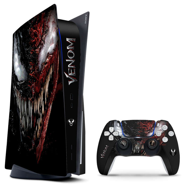 SkinNit Decal Sticker Skin For PS5: Venom