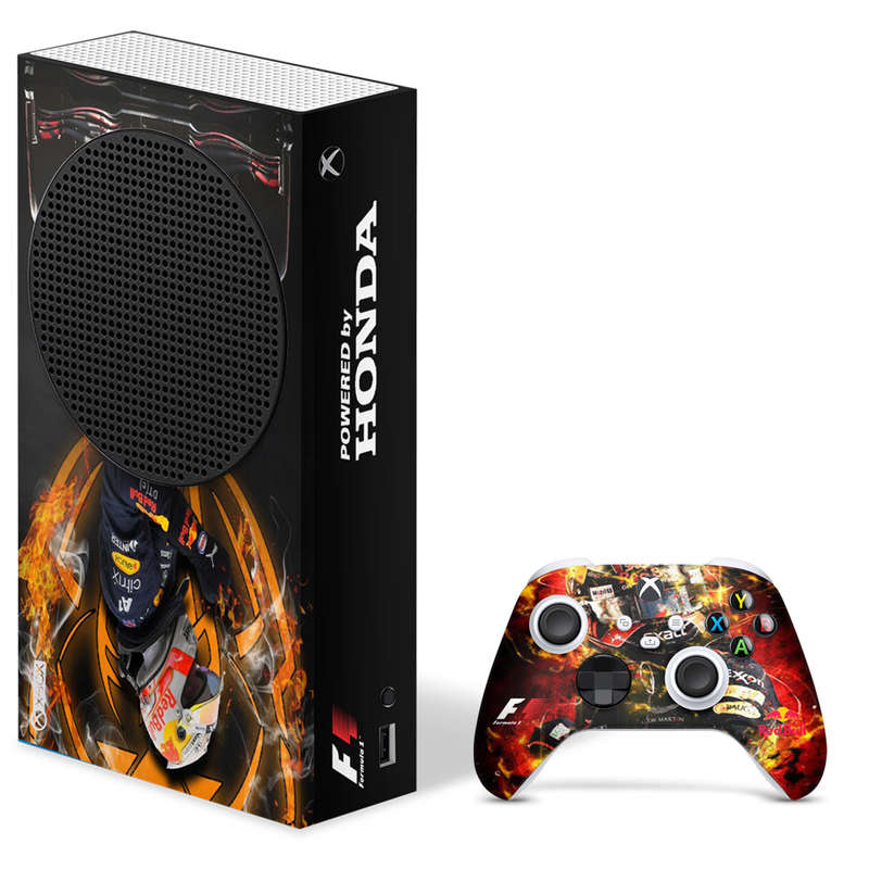 SkinNit Decal Sticker Skin For Xbox Series S: Formula 1