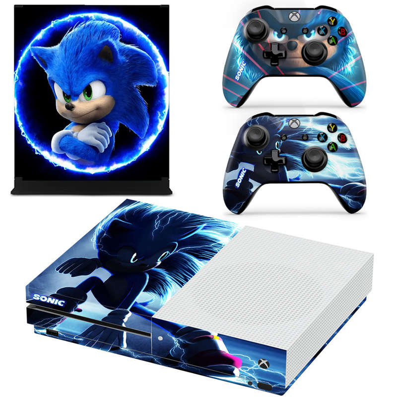 SkinNit Decal Sticker Skin For Xbox One S: Sonic