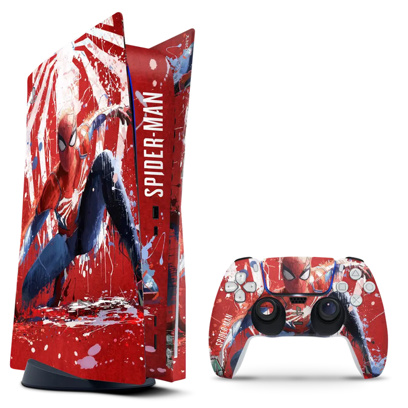 SkinNit Decal Sticker Skin For PS5: Spider-Man