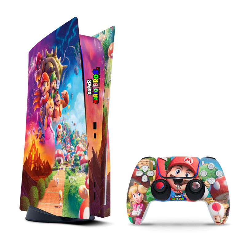 SkinNit Decal Sticker Skin For PS5: Super Mario Brothers