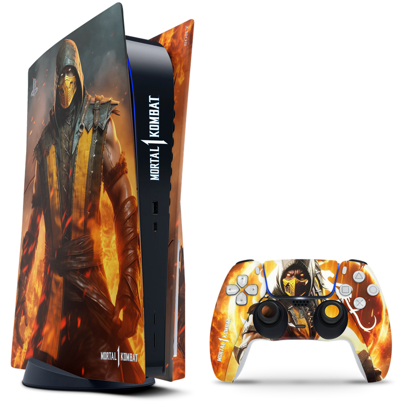 SkinNit Decal Sticker Skin For PS5: Mortal Kombat 1