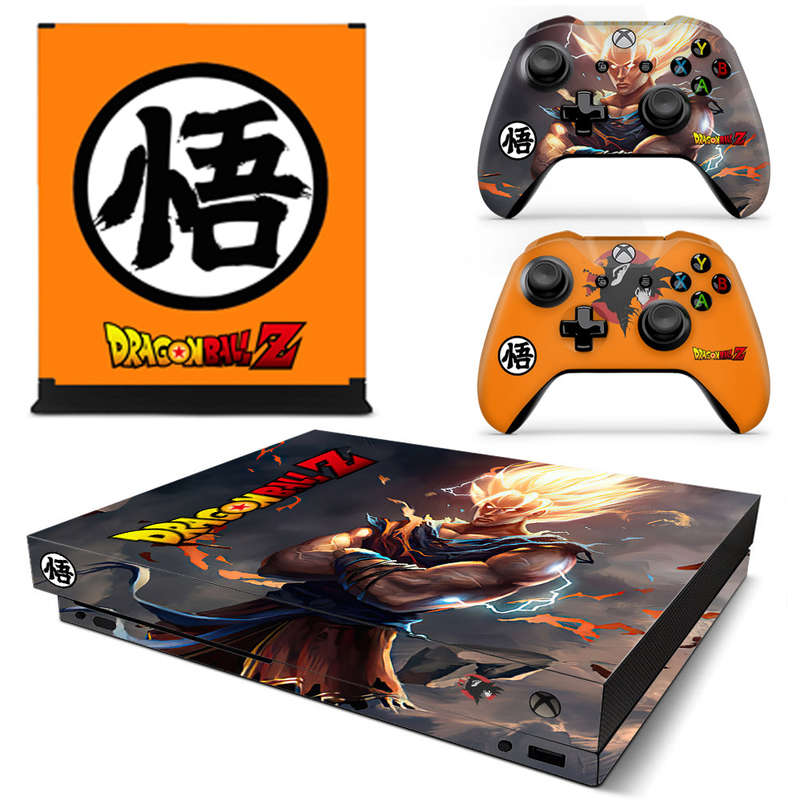SkinNit Decal Sticker Skin For Xbox One X: Dragon Ball Z 2022
