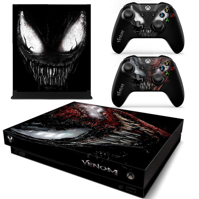 SkinNit Decal Sticker Skin For Xbox One X: Venom