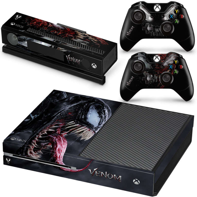 SkinNit Decal Sticker Skin For Xbox One: Venom