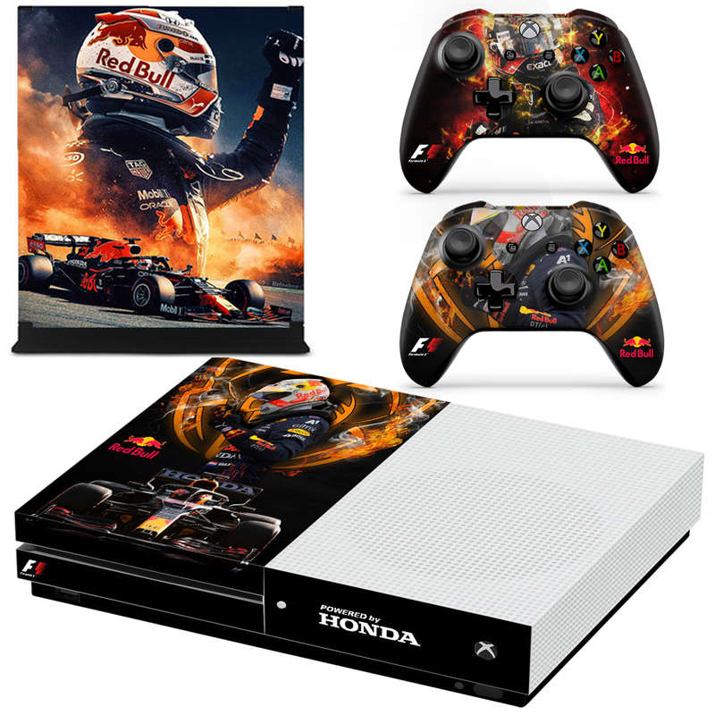 SkinNit Decal Sticker Skin For Xbox One S: Formula 1