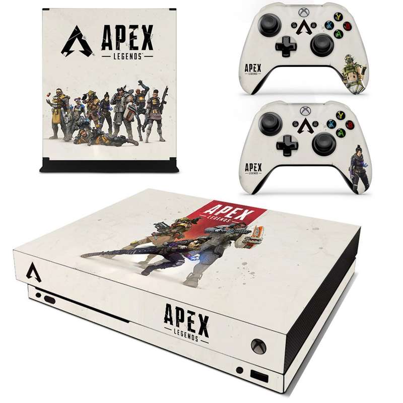 SkinNit Decal Sticker Skin For Xbox One X: Apex Legends